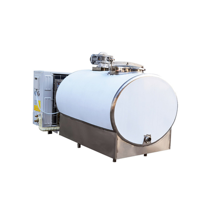 Bộ sưu tập thép 500L Điều khiển máy tính thùng làm mát sữa
