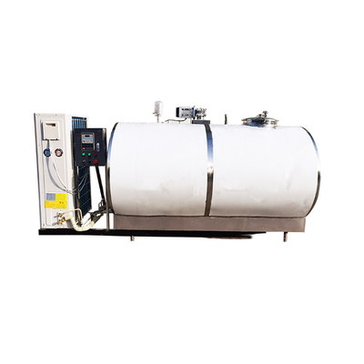 Bộ sưu tập thép 500L Điều khiển máy tính thùng làm mát sữa