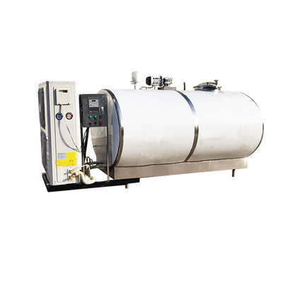 Làm lạnh Bảo quản Sữa Bể làm lạnh 304ss 2000 Lít Ngang