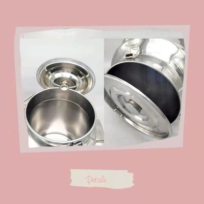 Lưu trữ ngũ cốc Pai Hộp sữa bằng thép không gỉ kín khí 20 lít